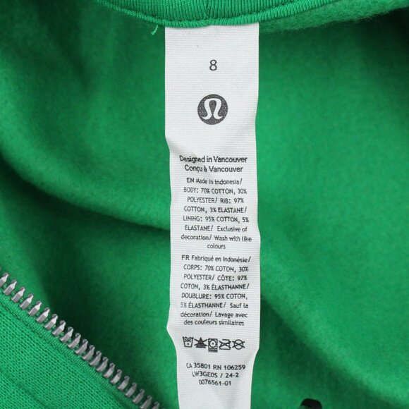 lululemon athletica Scuba full-sip cropped Hoodie - Picture 10 of 11